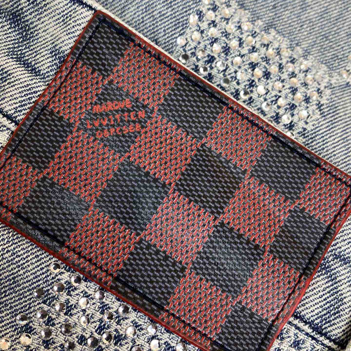 Louis Vuitton Damier Jean With Crystal - EUR FASHION