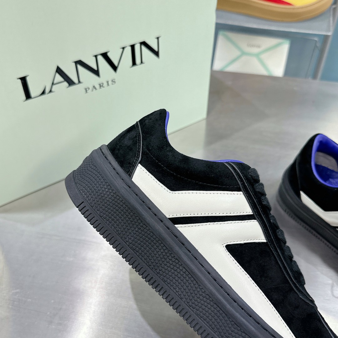 Lanvin x Future Cash Suede Sneakers - EUR FASHION