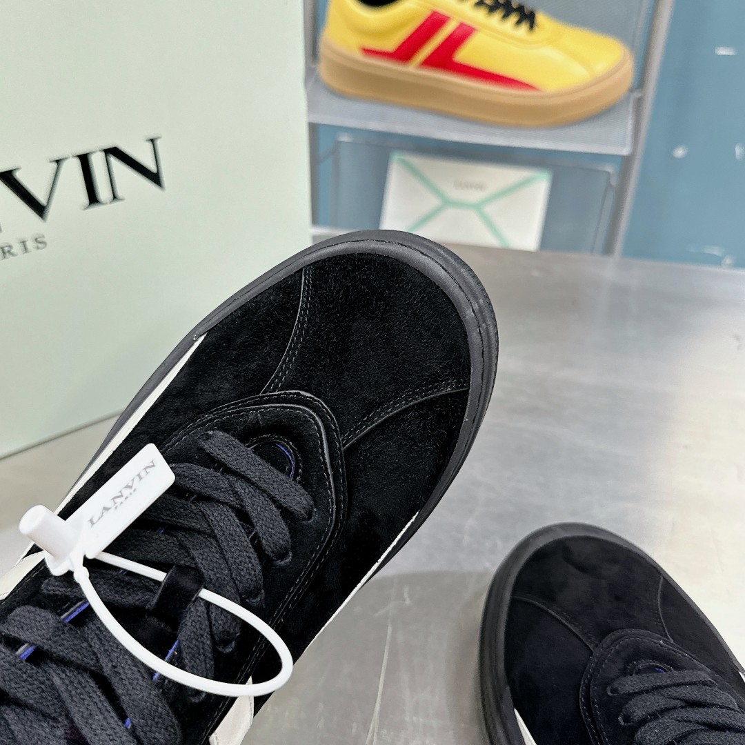 Lanvin x Future Cash Suede Sneakers - EUR FASHION