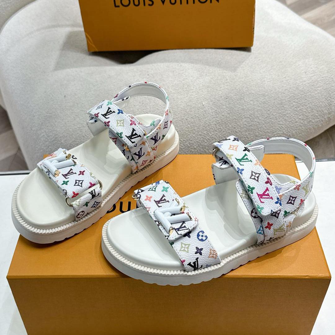 Louis Vuitton LV x TM LV Sunset Flat Comfort Sandal   1AGXEX - EUR FASHION