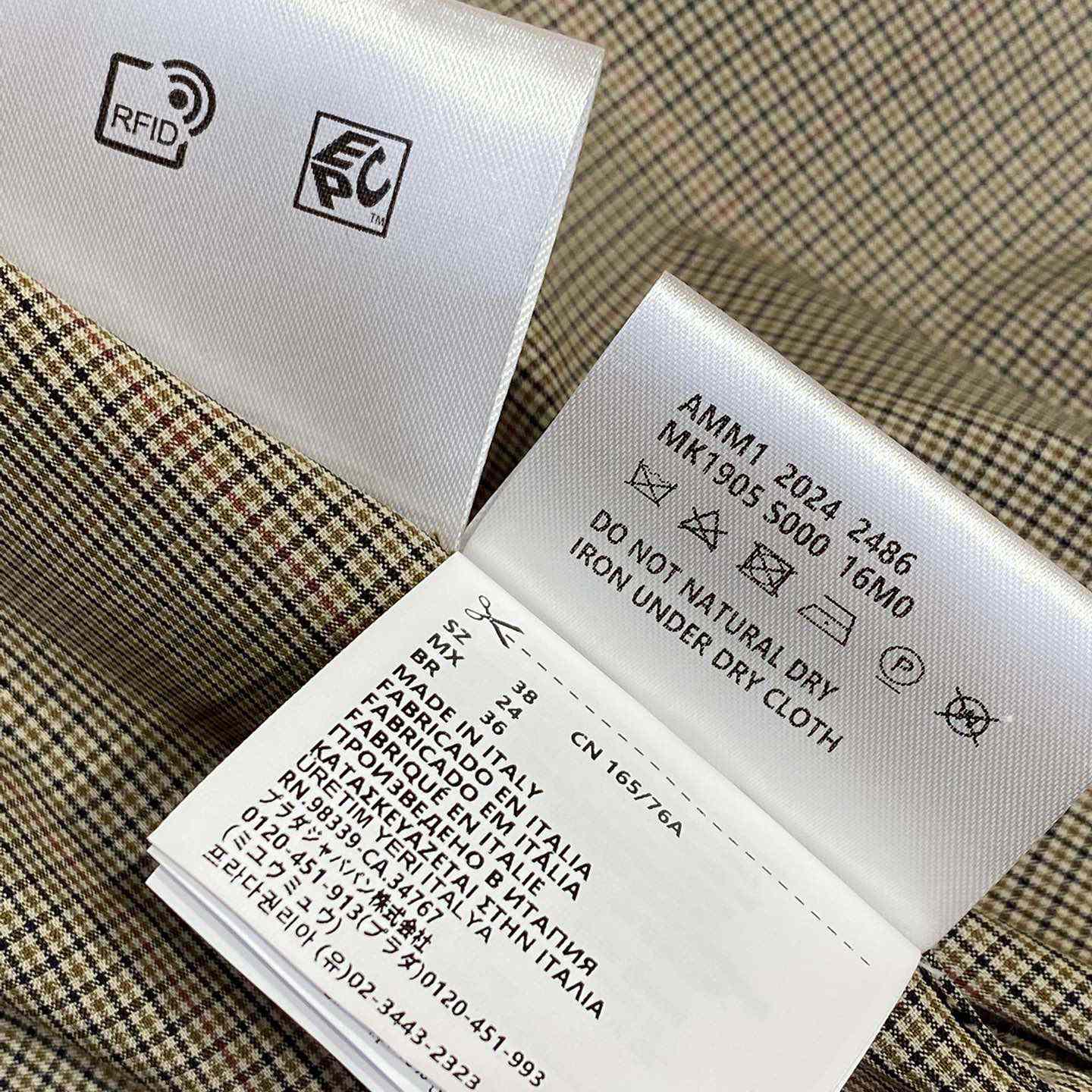 Miu Miu Technical Check Skirt - EUR FASHION