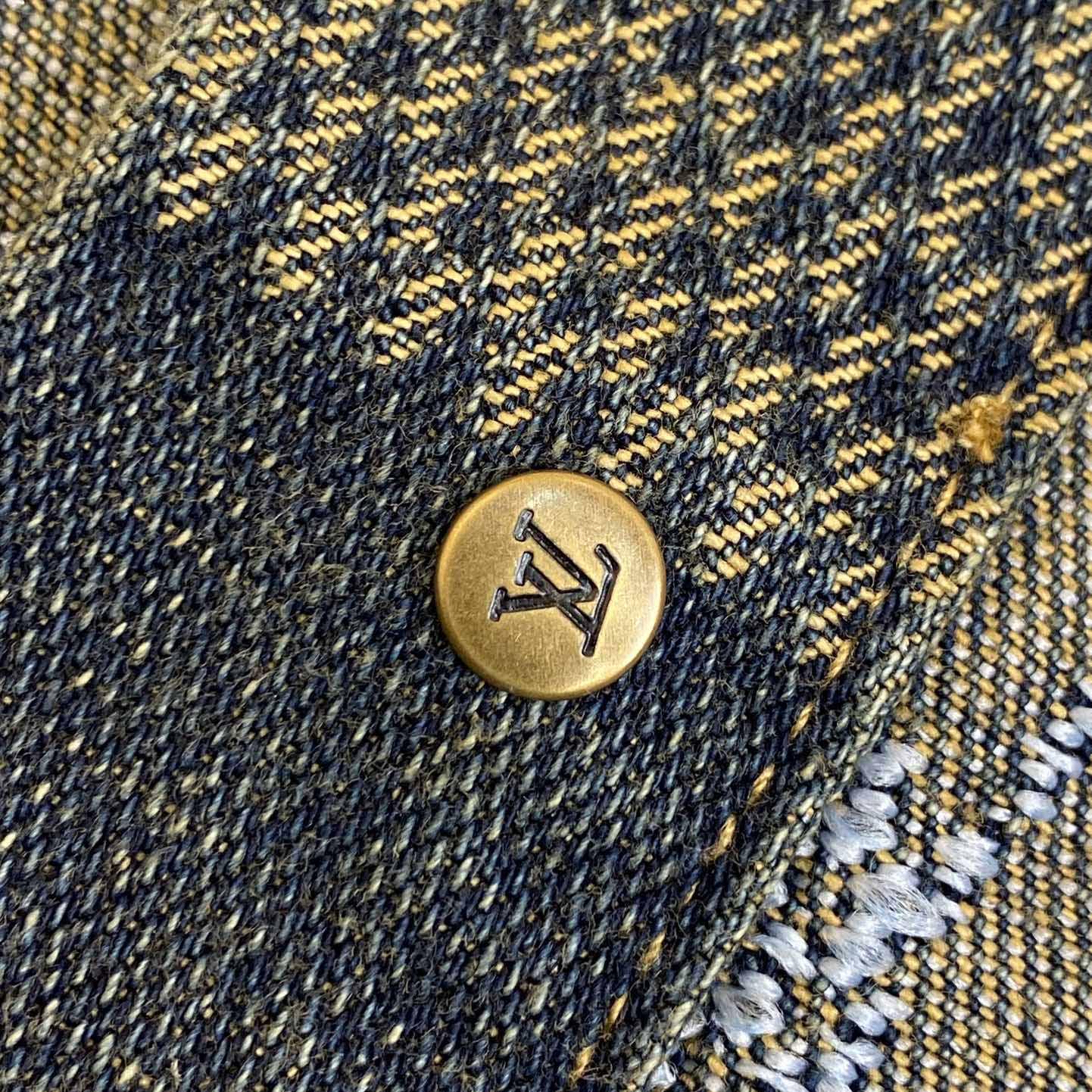 Louis Vuitton Damier Denim Pants - EUR FASHION