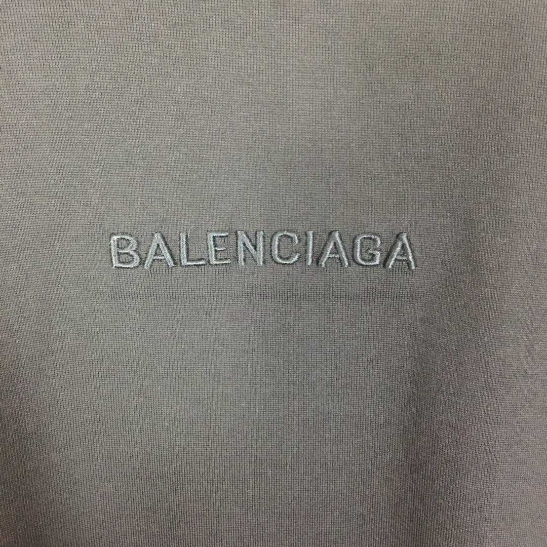 Balenciaga Cotton Jersey T-shirt With Embroidery - EUR FASHION
