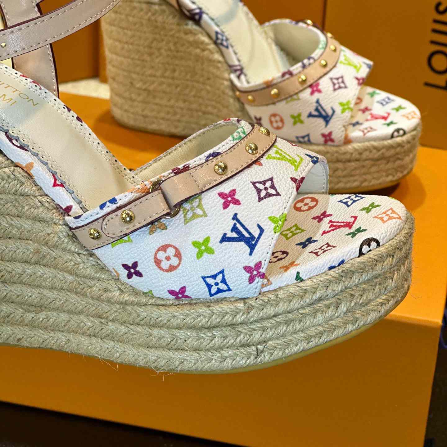 Louis Vuitton LV x TM Helios Wedge Sandal  1AGYX0 - EUR FASHION
