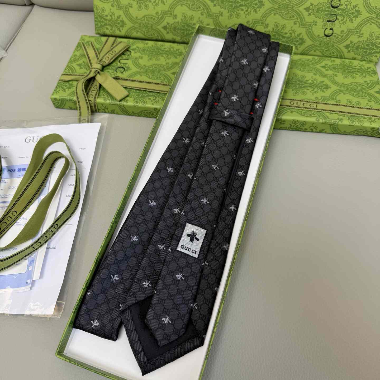 Gucci Silk Jacquard Tie - EUR FASHION
