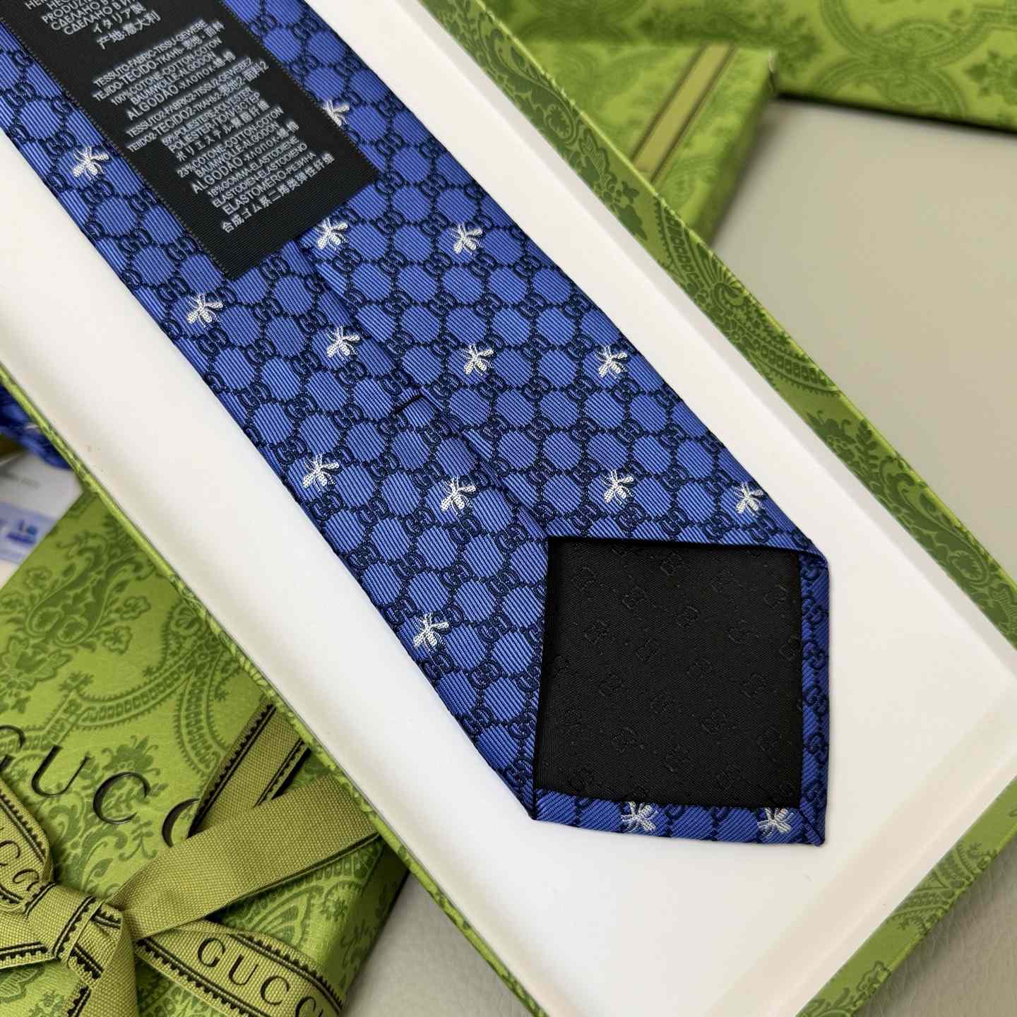 Gucci Silk Jacquard Tie - EUR FASHION