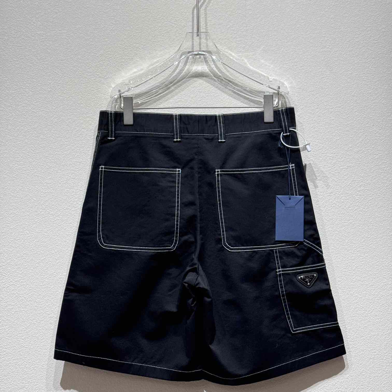 Prada Straight-leg Cotton Trousers - EUR FASHION