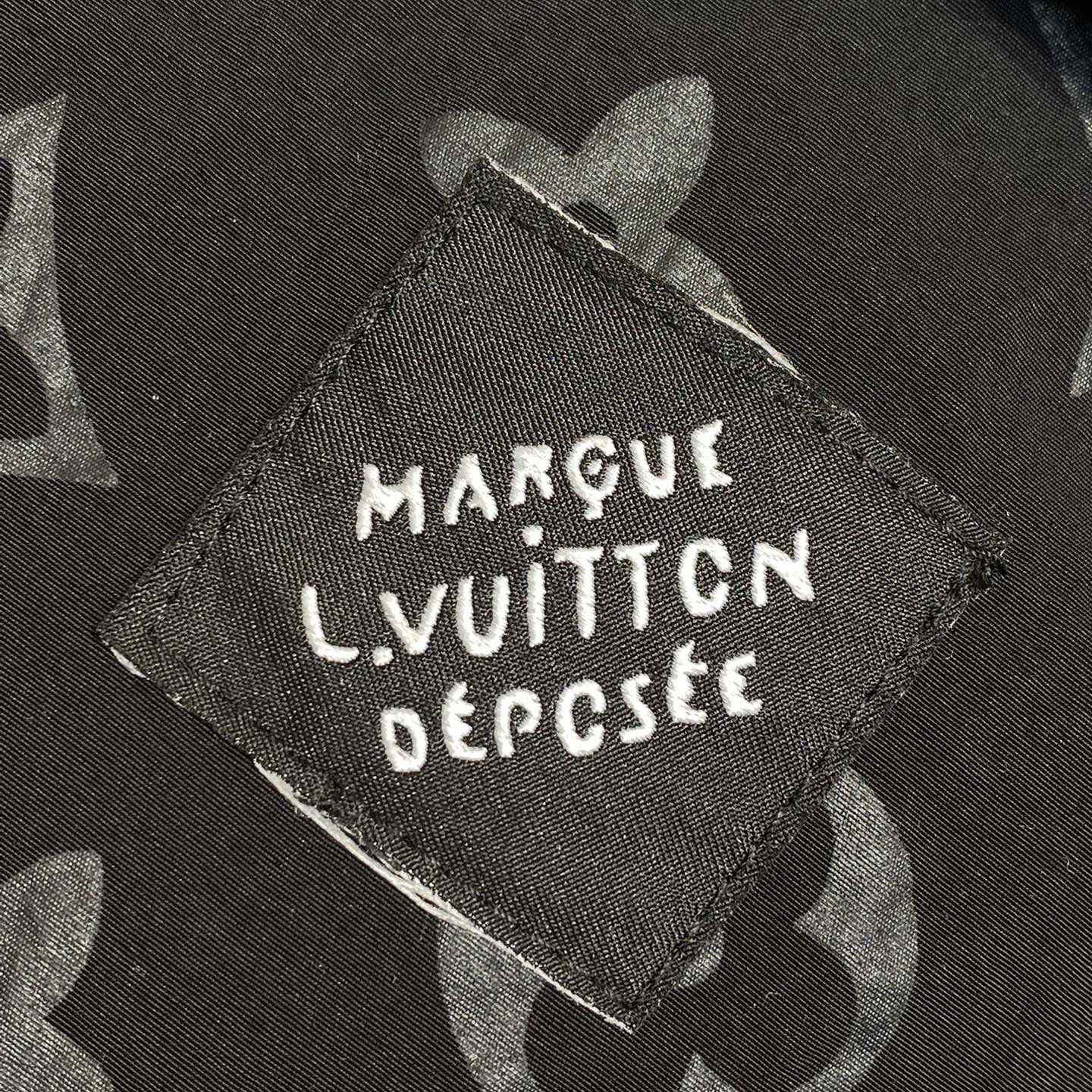 Louis Vuitton Monogram Moire Jacquard Silk Overshirt   1AGTGR - EUR FASHION