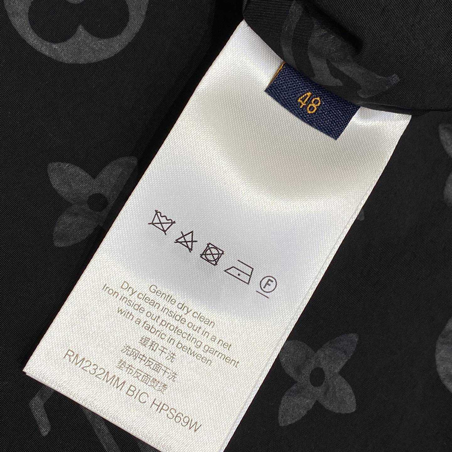 Louis Vuitton Monogram Moire Jacquard Silk Overshirt   1AGTGR - EUR FASHION