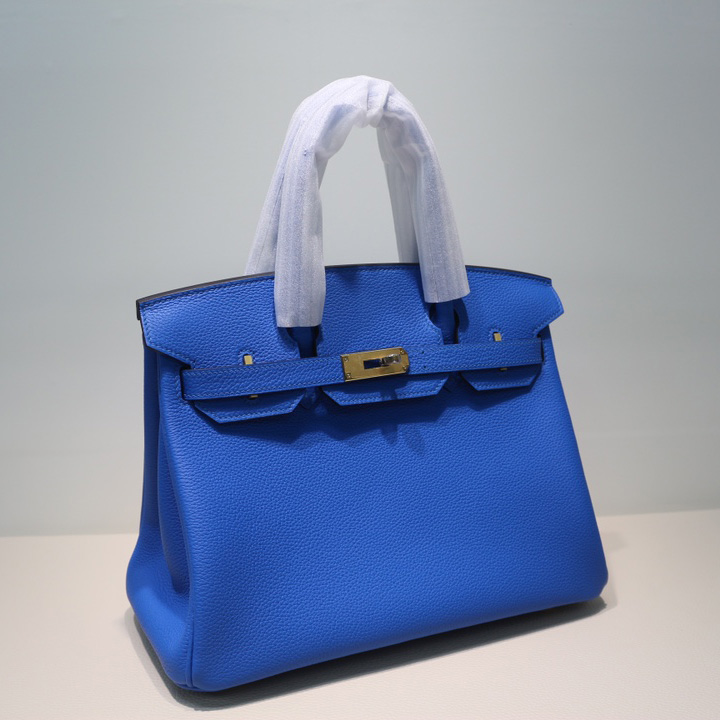 Hermes Birkin bag 30 Blue - EUR FASHION