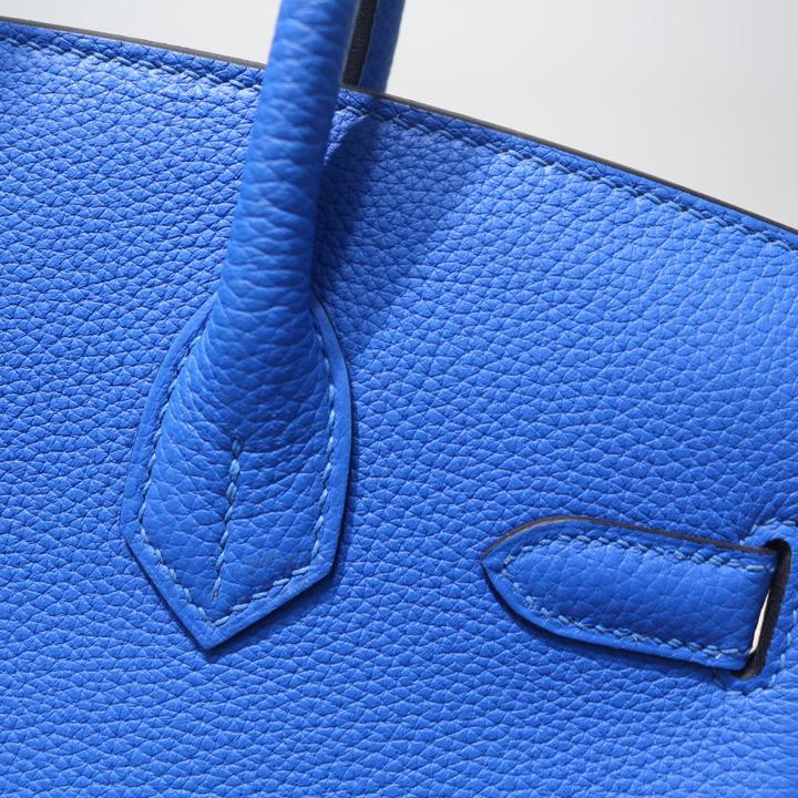 Hermes Birkin bag 30 Blue - EUR FASHION