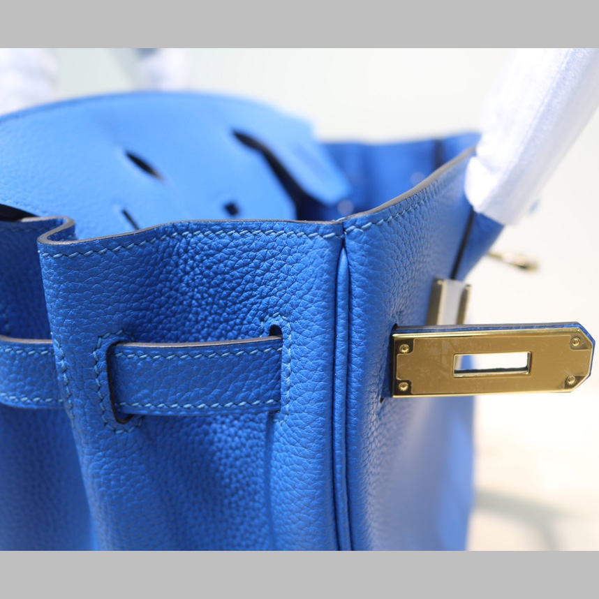 Hermes Birkin bag 30 Blue - EUR FASHION