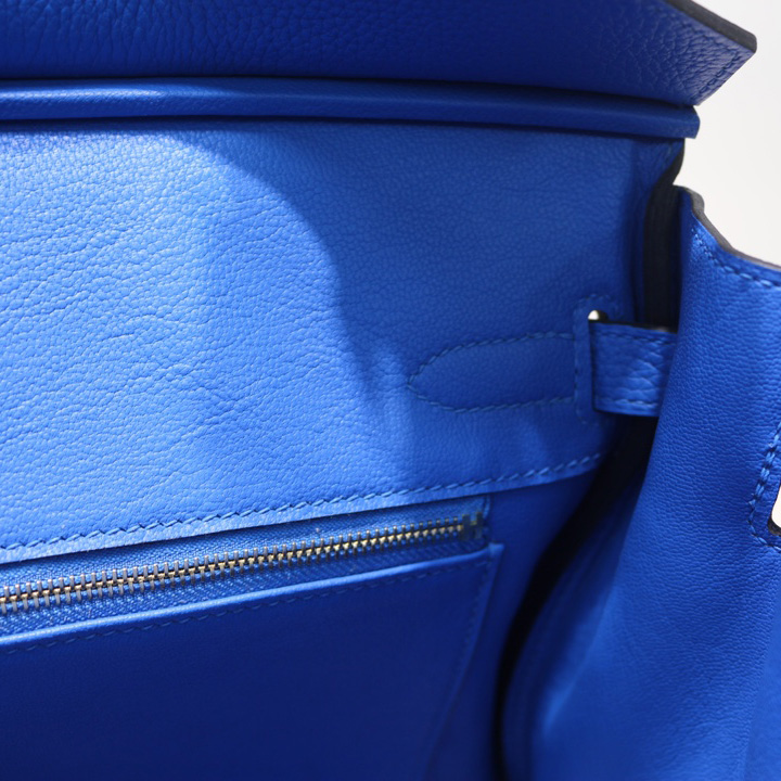 Hermes Birkin bag 30 Blue - EUR FASHION