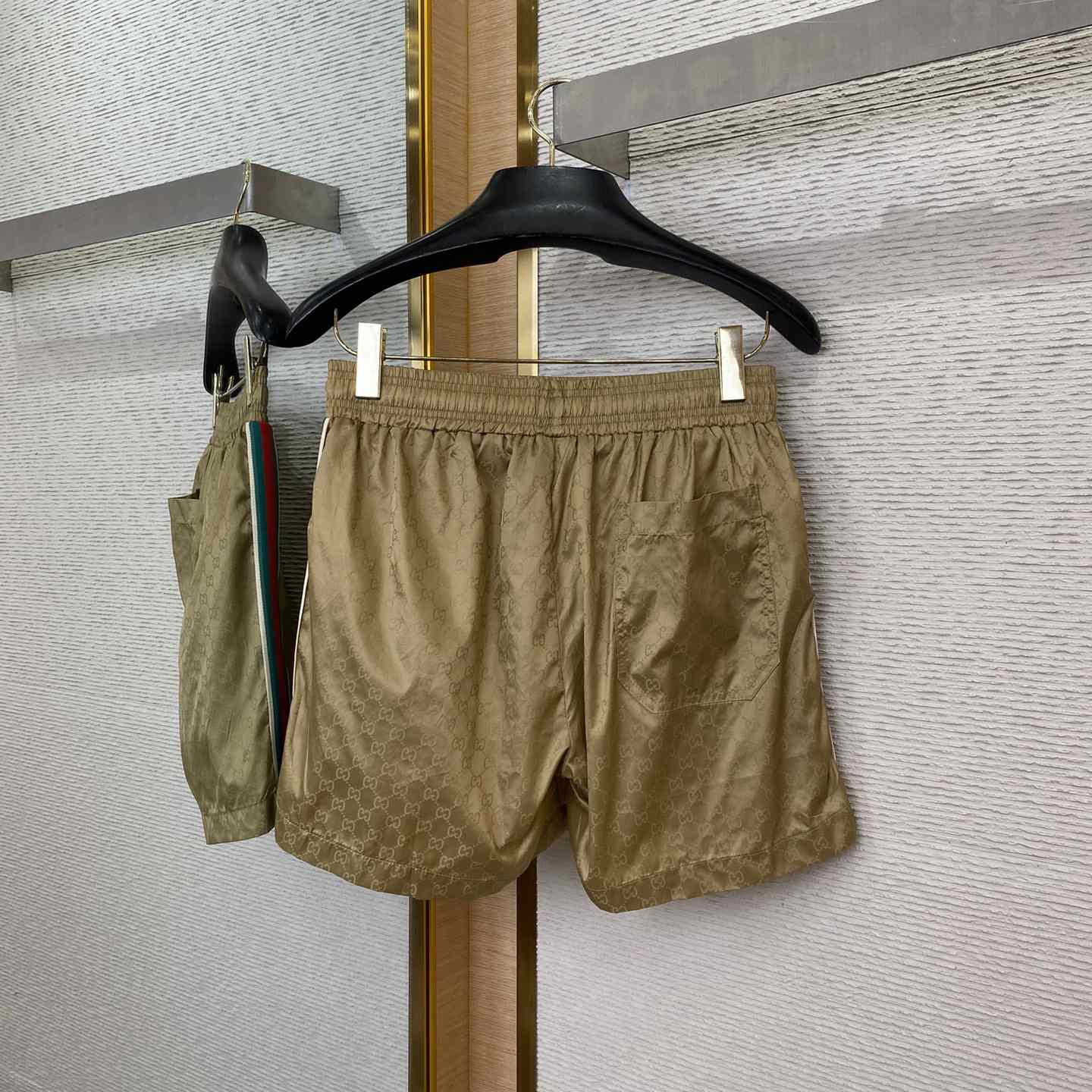 Gucci Gg Jacquard Nylon Swim Shorts - EUR FASHION