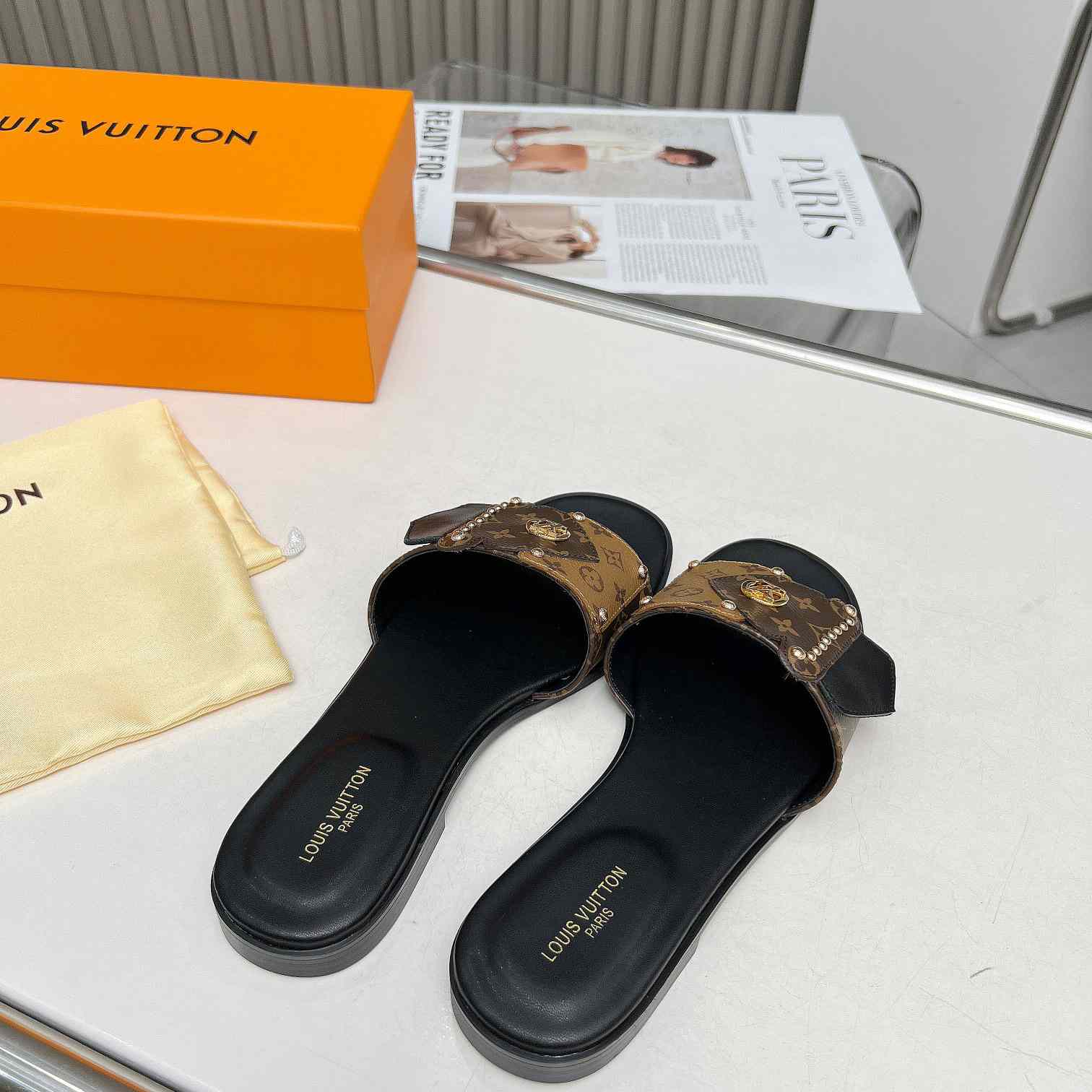 Louis Vuitton LV Frame Flat Mule   1ACXG7 - EUR FASHION