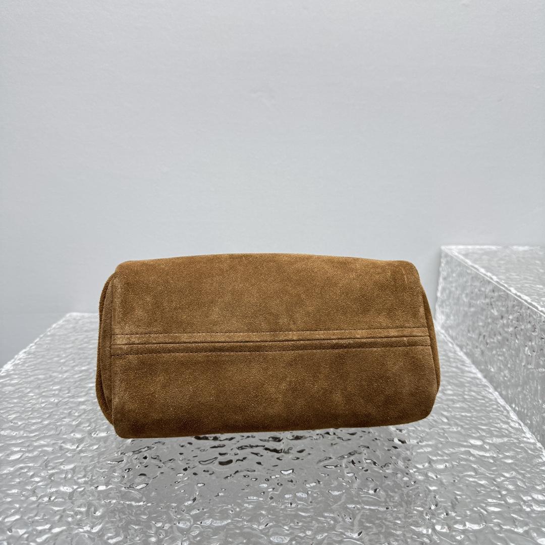 Prada Suede Shoulder Bag - EUR FASHION