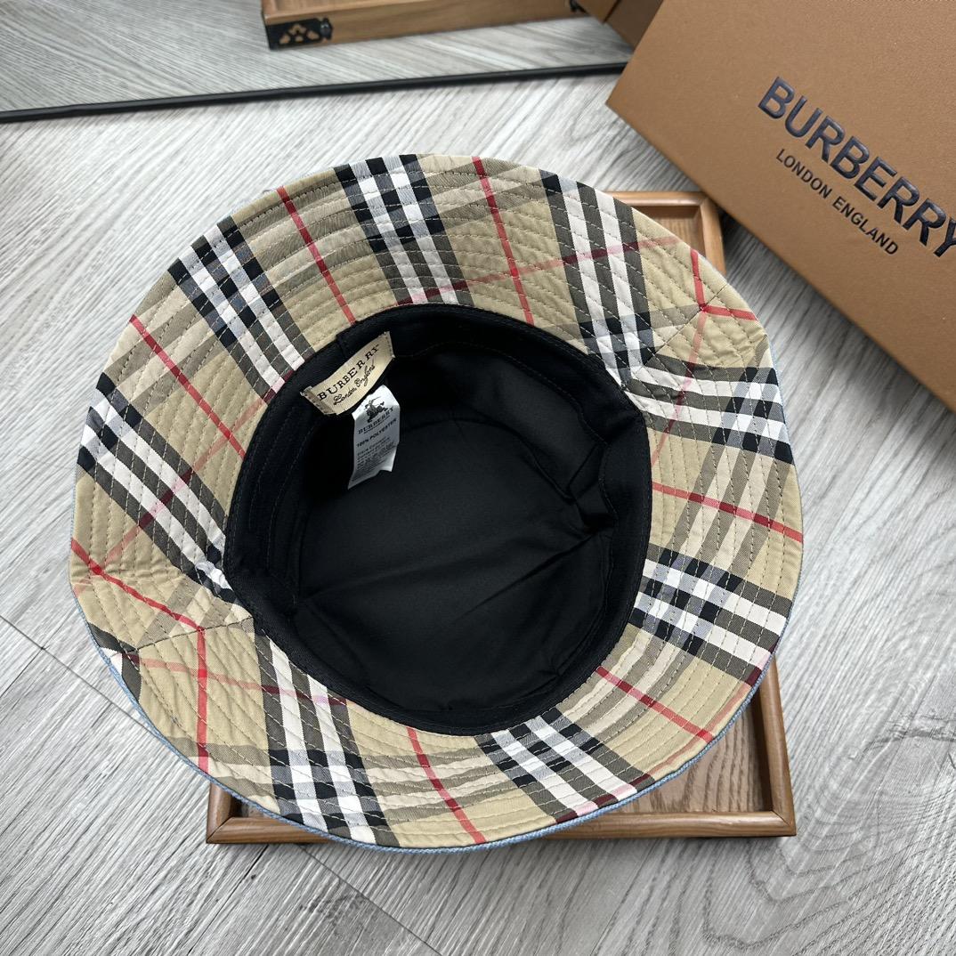Burberry Denim Bucket Hat  - EUR FASHION