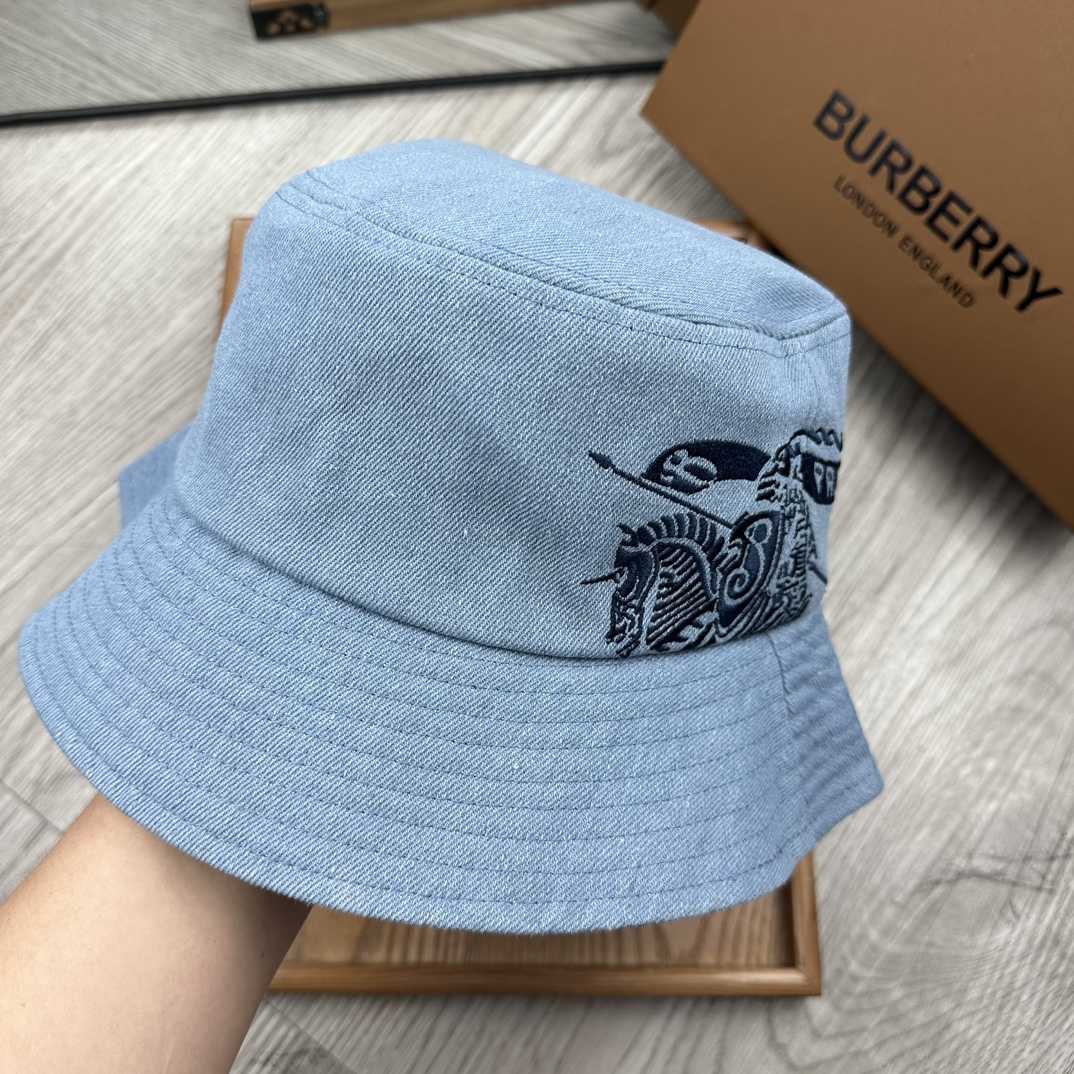 Burberry Denim Bucket Hat  - EUR FASHION