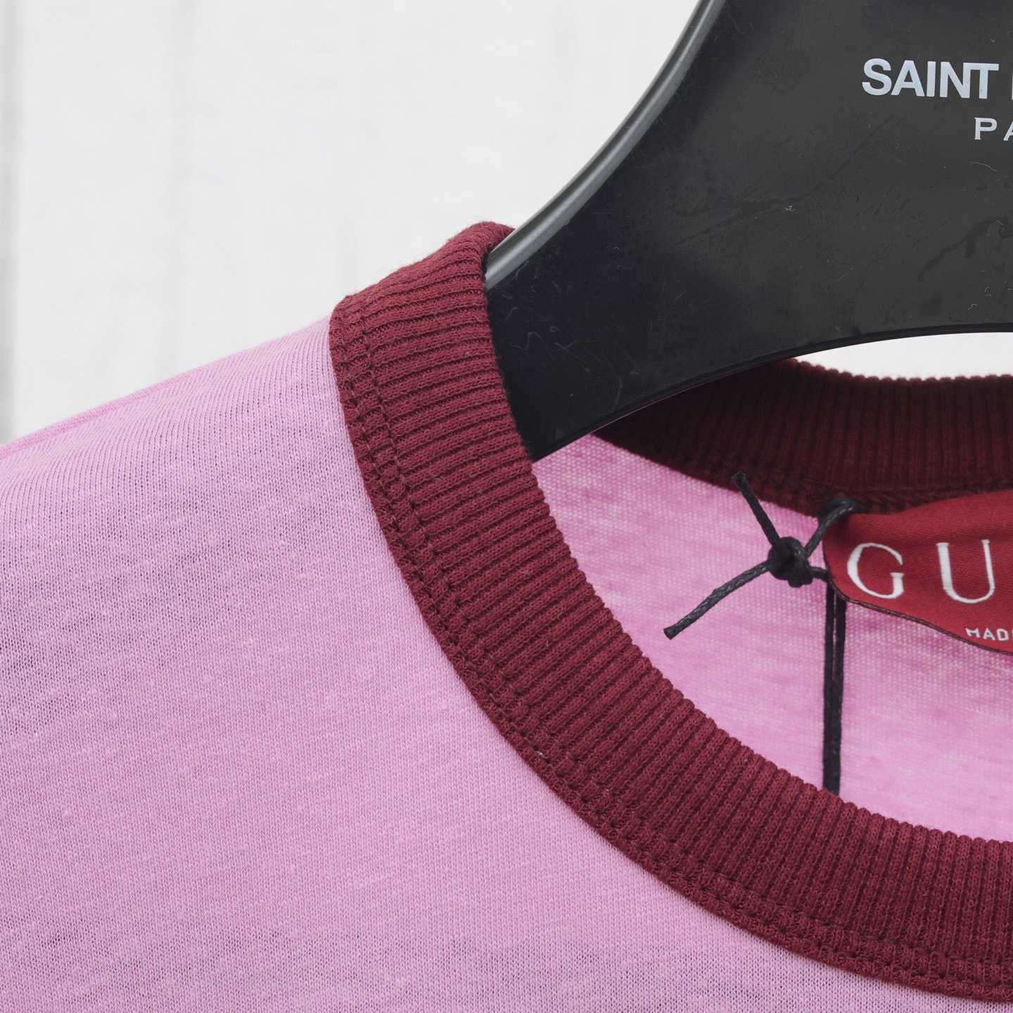 Gucci Embroidered Cotton Jersey T-shirt - EUR FASHION