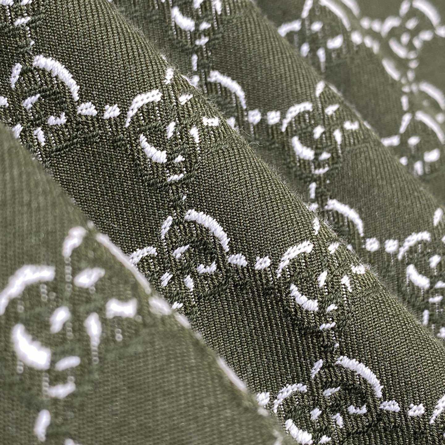 Gucci Cotton Jacquard Shorts With GG Shadow - EUR FASHION