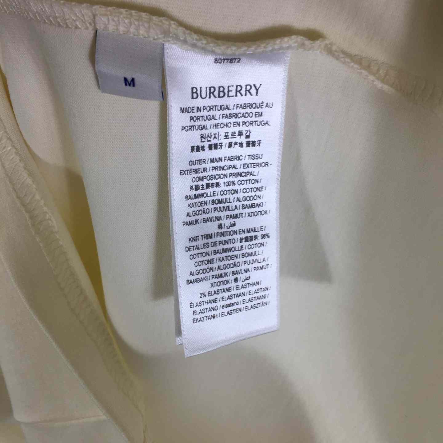 Burberry EKD Cotton T-shirt - EUR FASHION