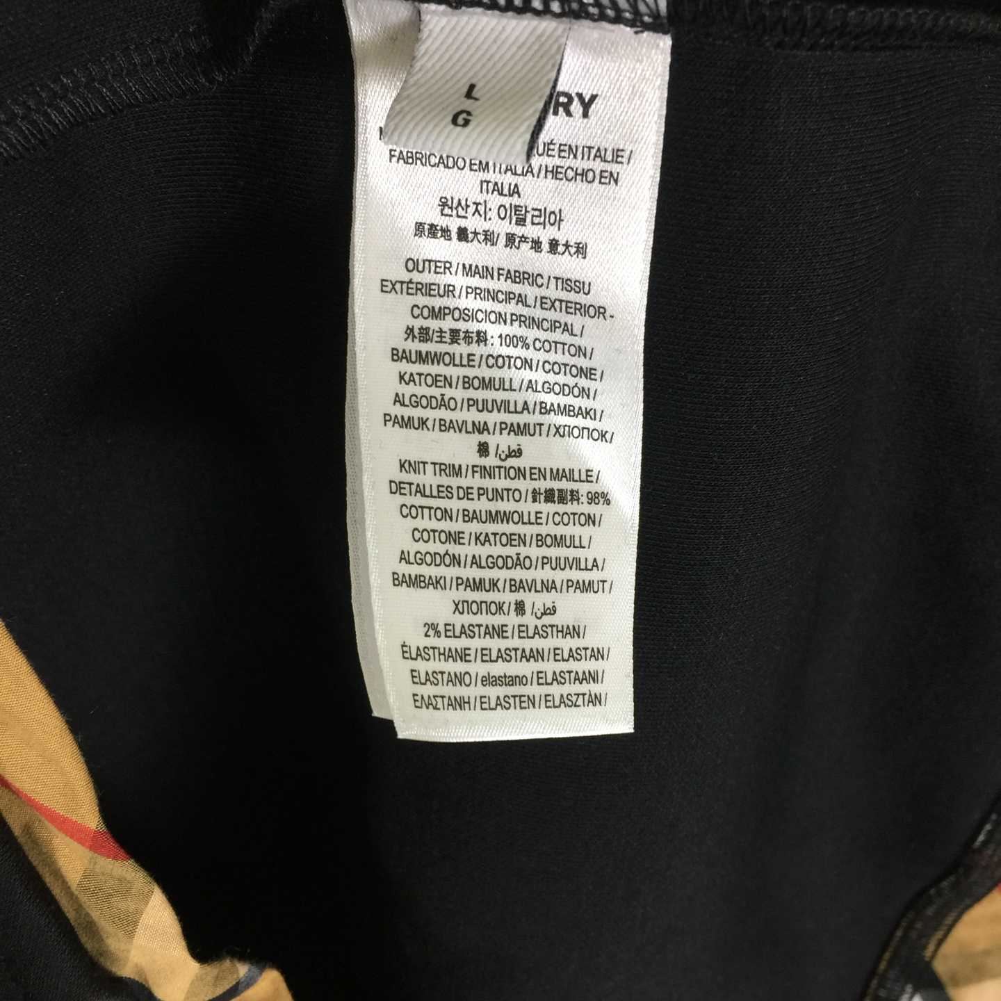 Burberry Cotton Tee And Short - EUR FASHION