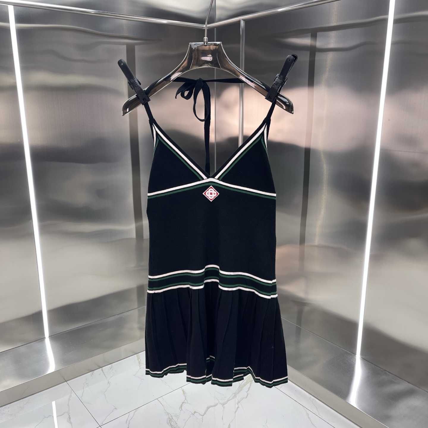 Casablanca Pleated Knit Day Dress - EUR FASHION