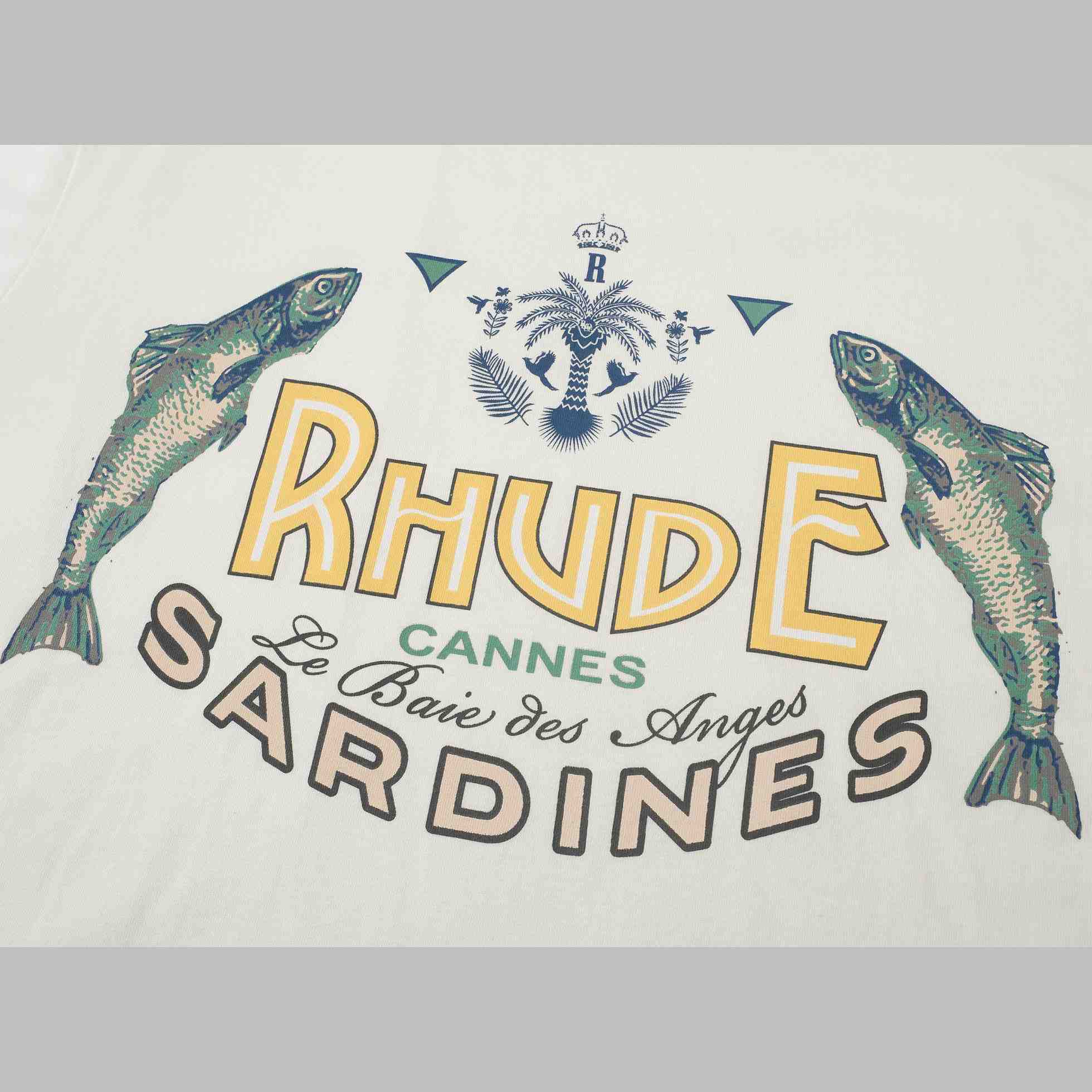 Rhude Sardines TEE   - EUR FASHION
