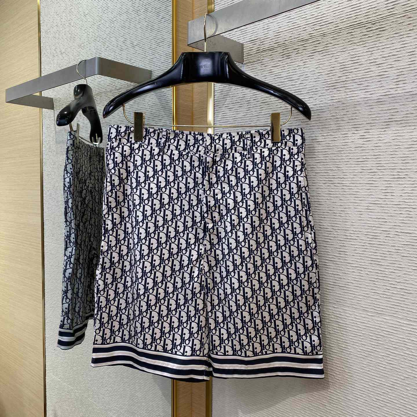 Dior Dior Oblique Short-Sleeved Shirt And Short - EUR FASHION
