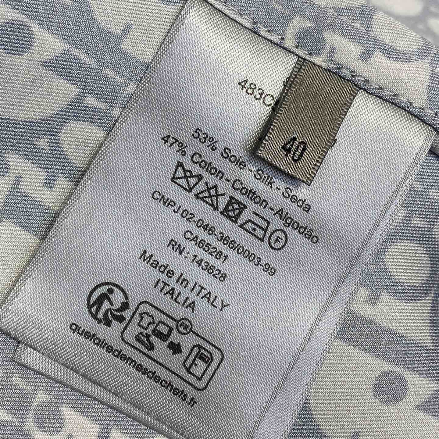 Dior Dior Oblique Short-Sleeved Shirt And Short - EUR FASHION