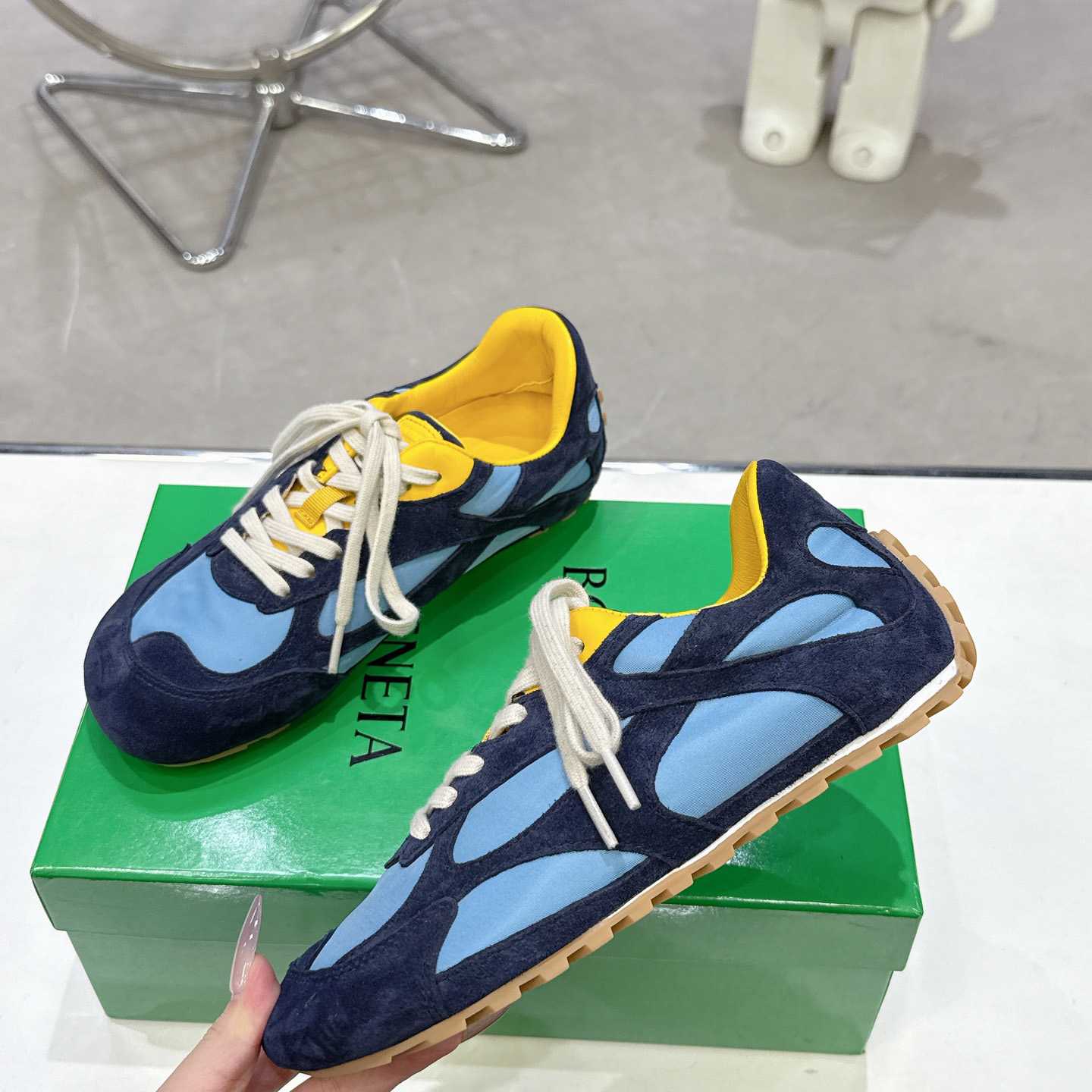 Bottega Veneta Orbit Flash Sneaker - EUR FASHION