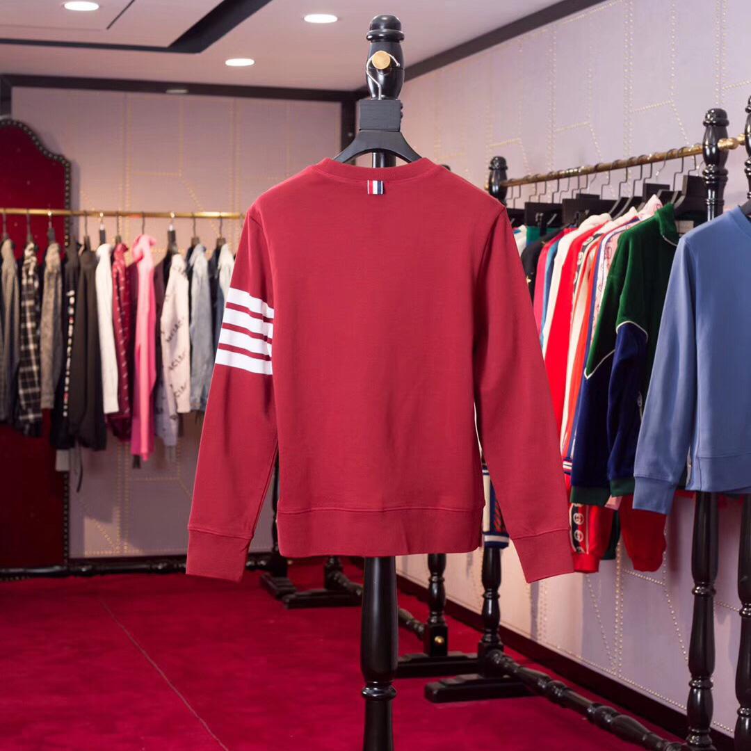 Thom Browne Stripe Sleeve Sweatshirt    TB22 - EUR FASHION