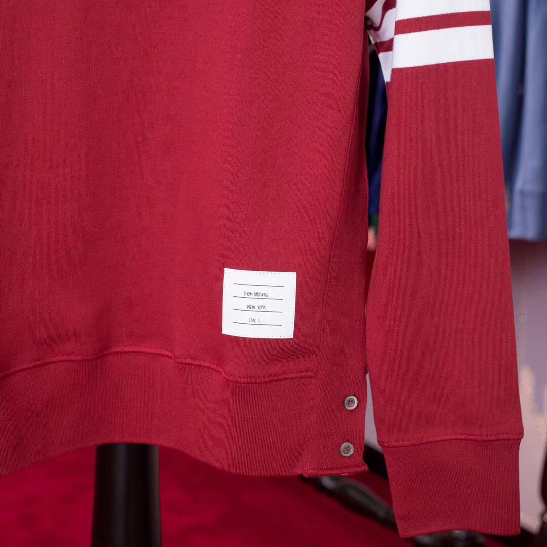 Thom Browne Stripe Sleeve Sweatshirt    TB22 - EUR FASHION