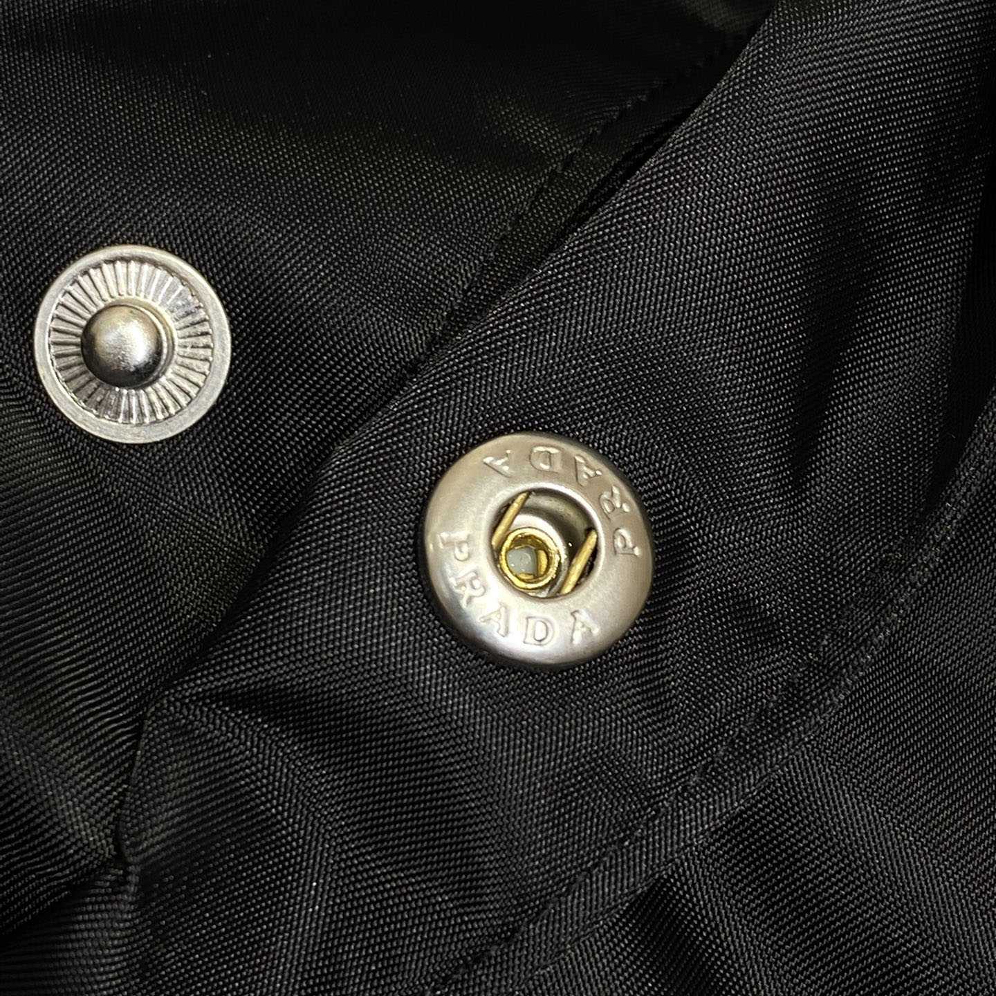 Prada Black Re-nylon Short-sleeved Shirt  - EUR FASHION