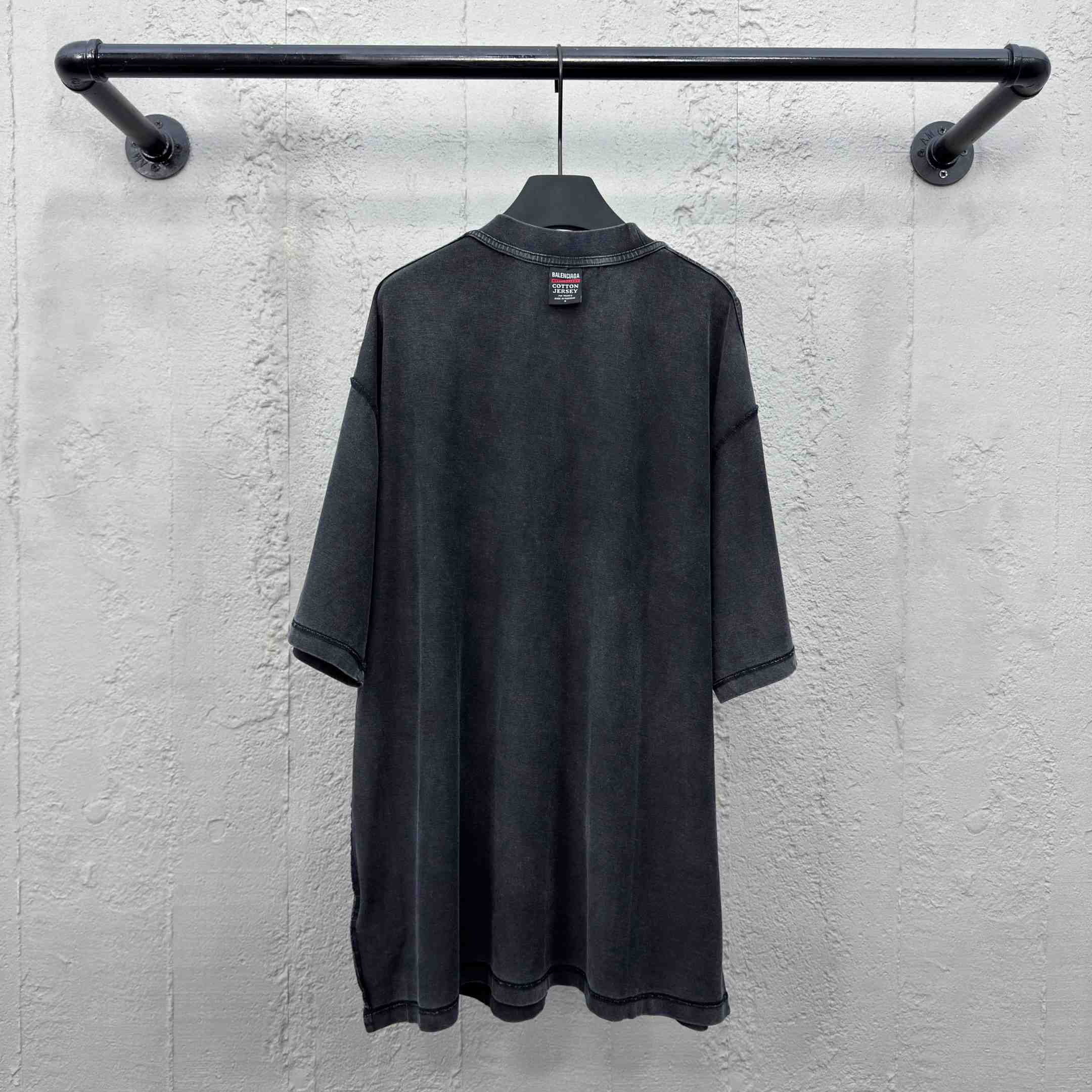 Balenciaga Metalhead Inside Out T-shirt - EUR FASHION
