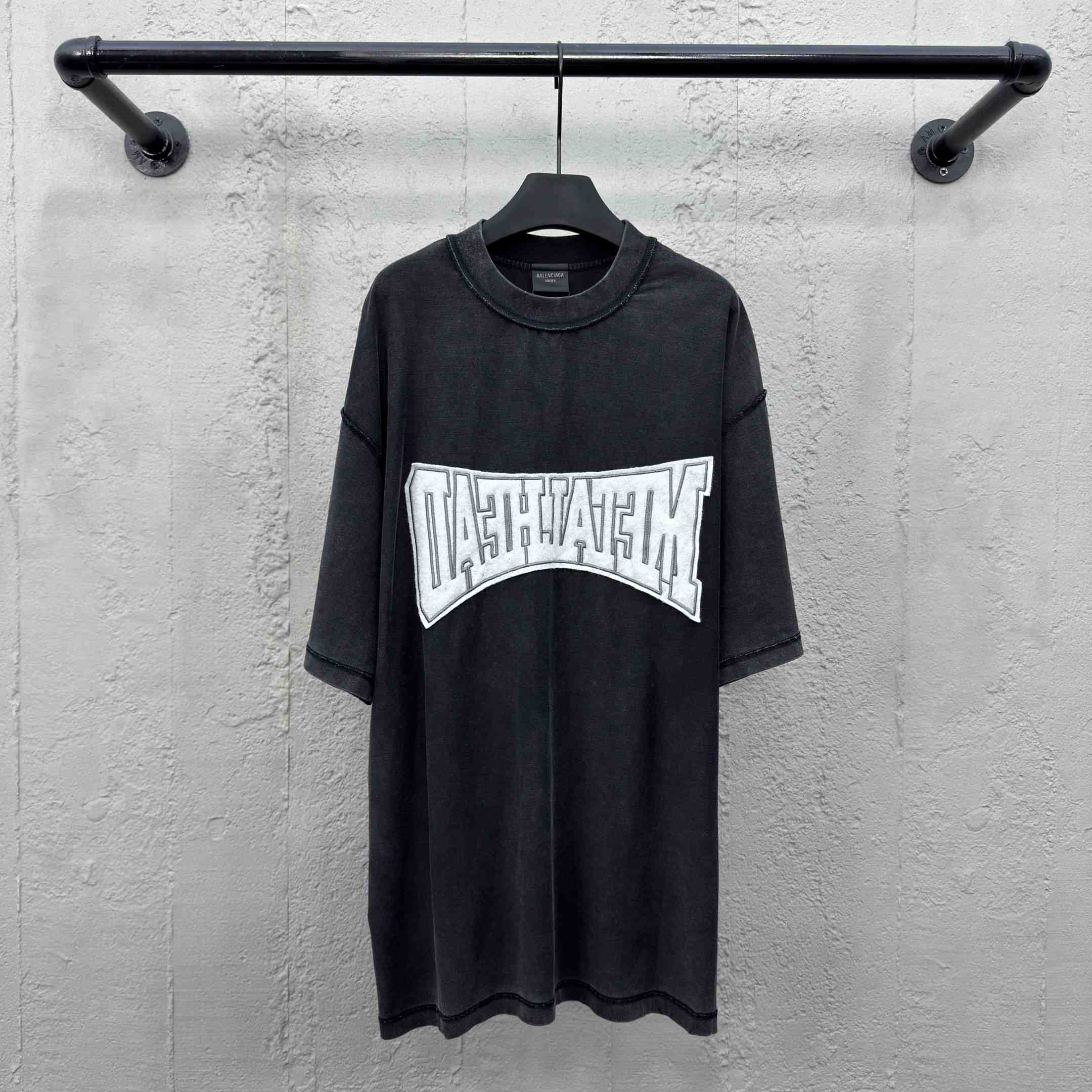 Balenciaga Metalhead Inside Out T-shirt - EUR FASHION