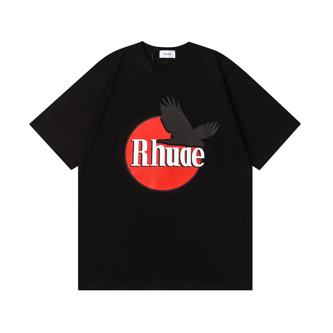 Rhude Eagle Logo Tee  - EUR FASHION