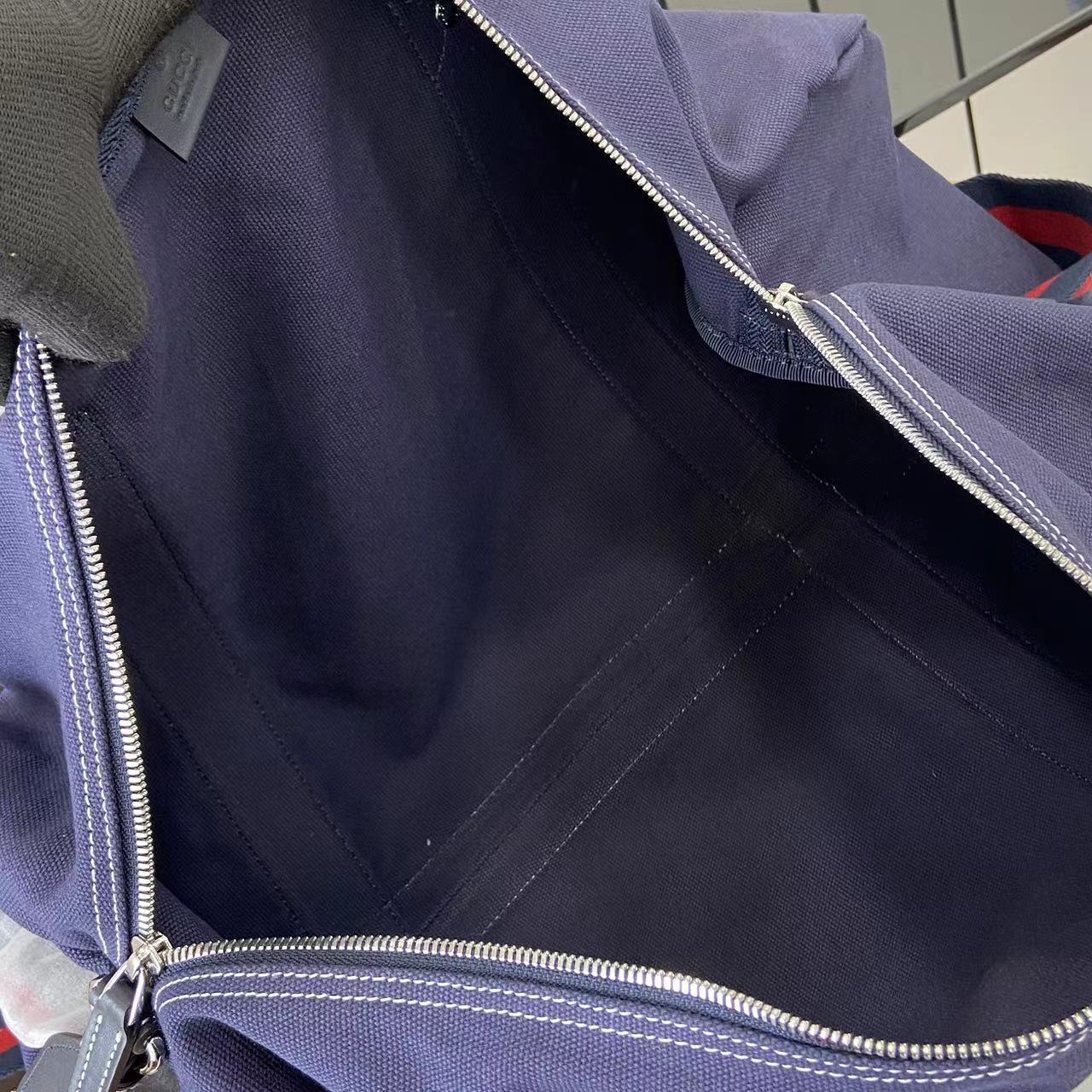 Gucci Large Printed Canvas Duffle Bag - EUR FASHION