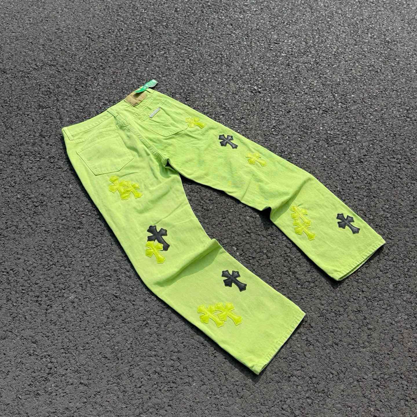 Chrome Hearts Sex Recods Jeans - EUR FASHION