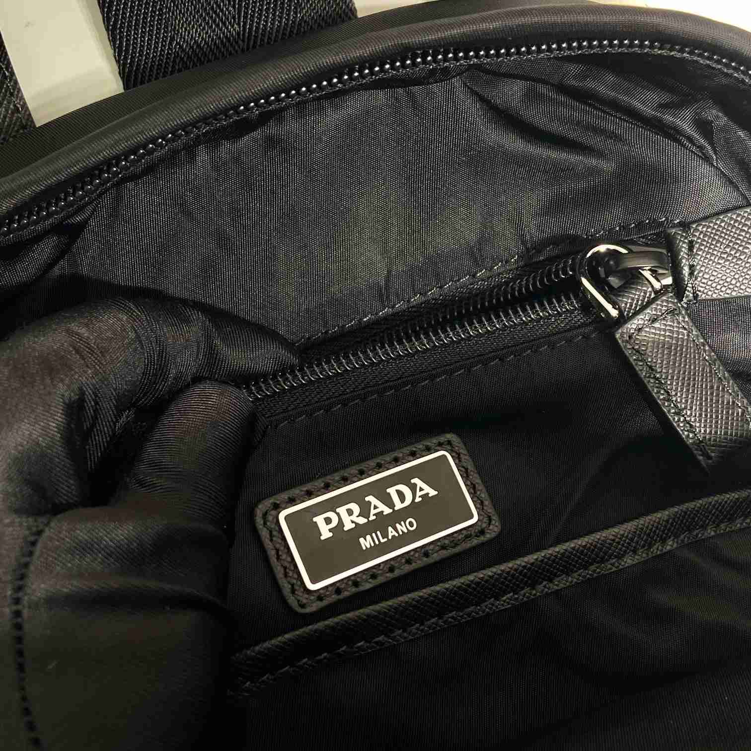 Prada Re-Nylon And Saffiano Leather Backpack   - EUR FASHION
