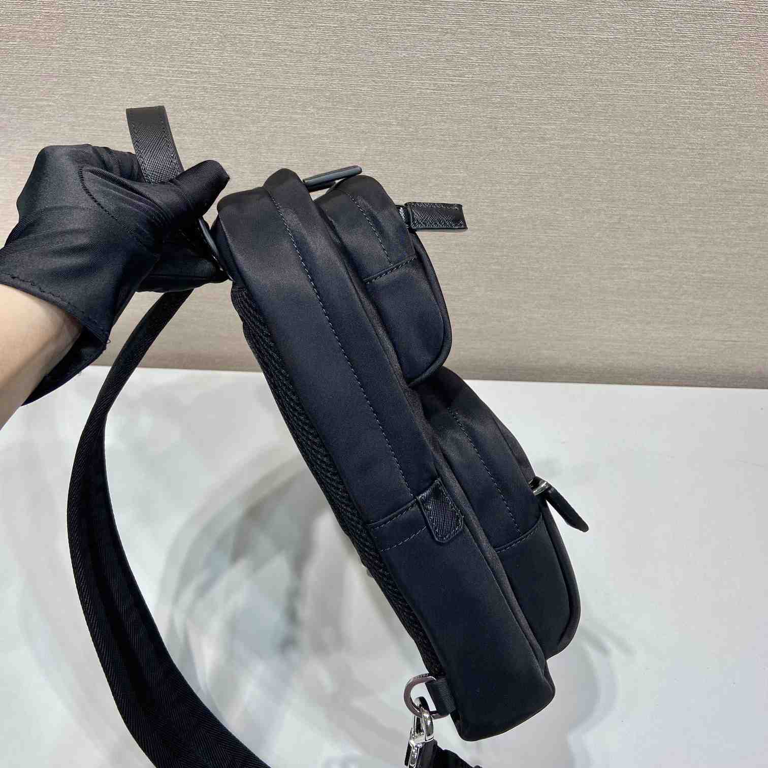 Prada Re-Nylon And Saffiano Leather Backpack   - EUR FASHION