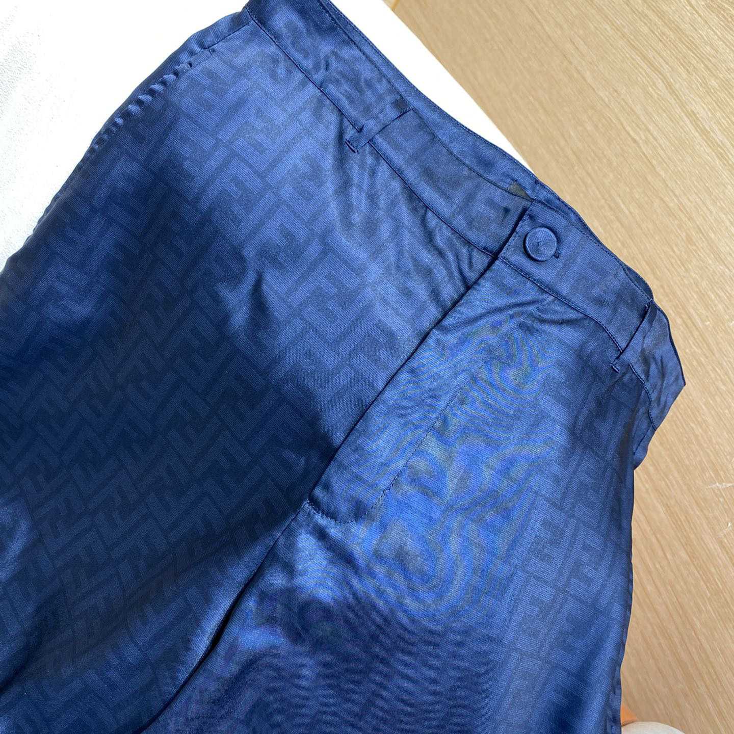 Fendi Allover Logo Printed Shorts - EUR FASHION