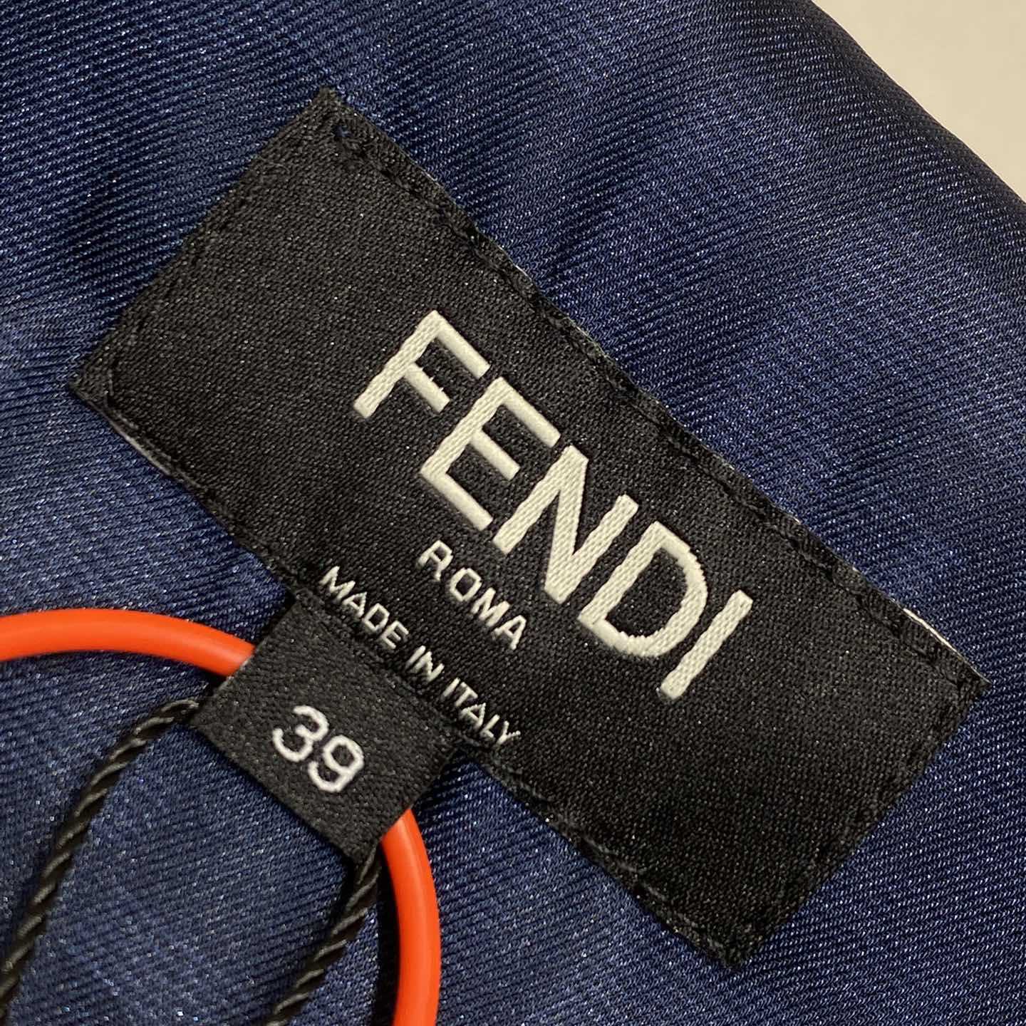 Fendi Allover Logo Printed Shorts - EUR FASHION