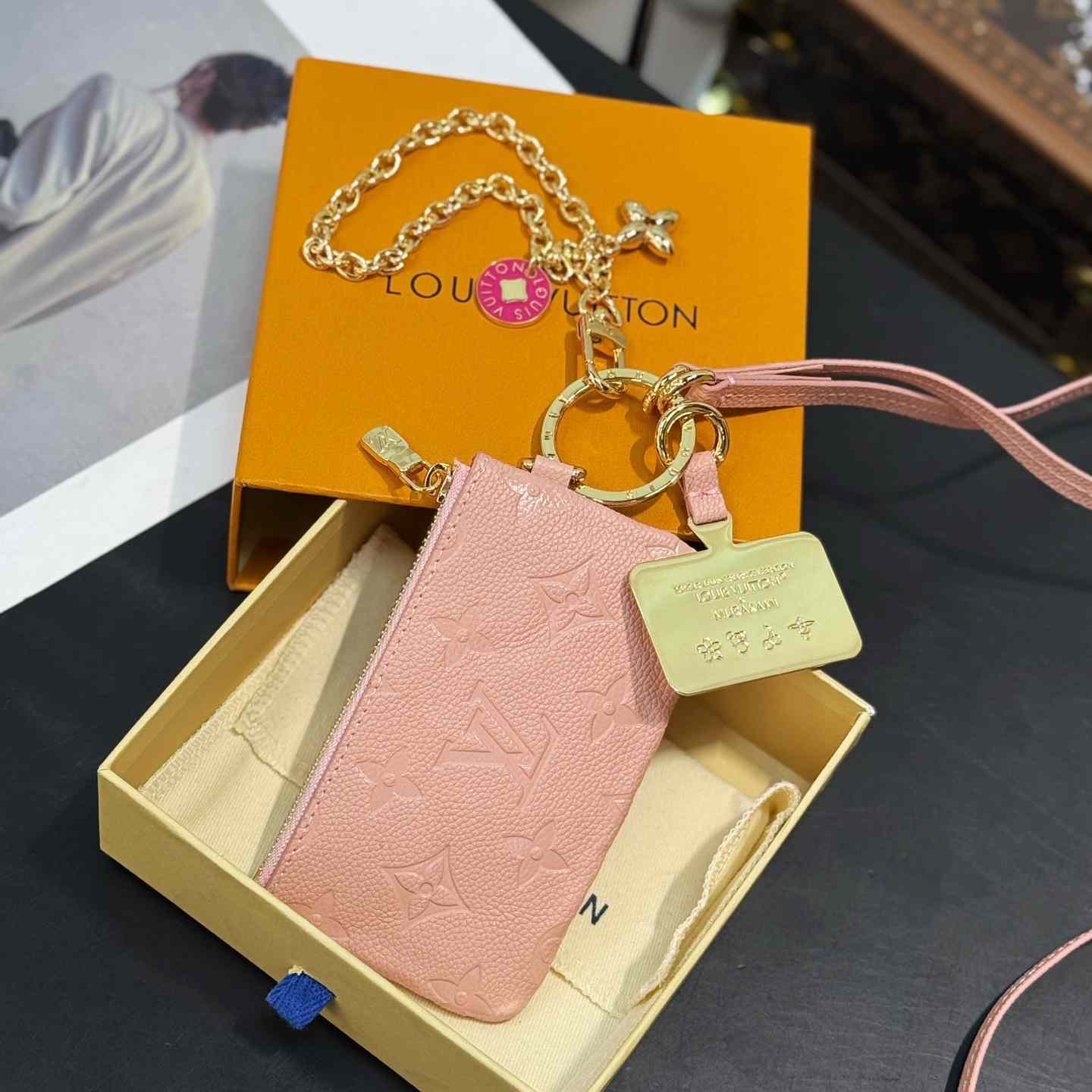 Louis Vuitton Monogram Phone Holder   - EUR FASHION