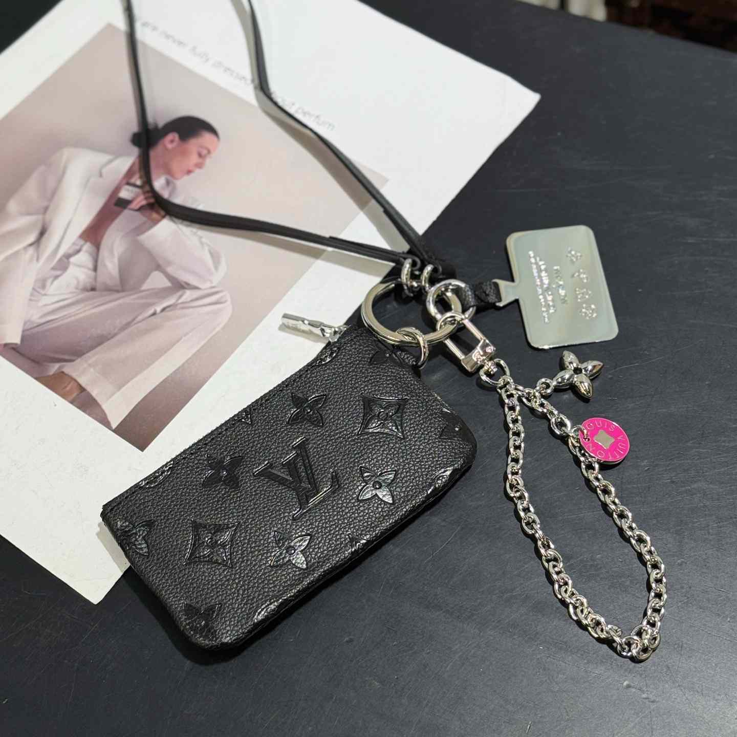 Louis Vuitton Monogram Phone Holder   - EUR FASHION