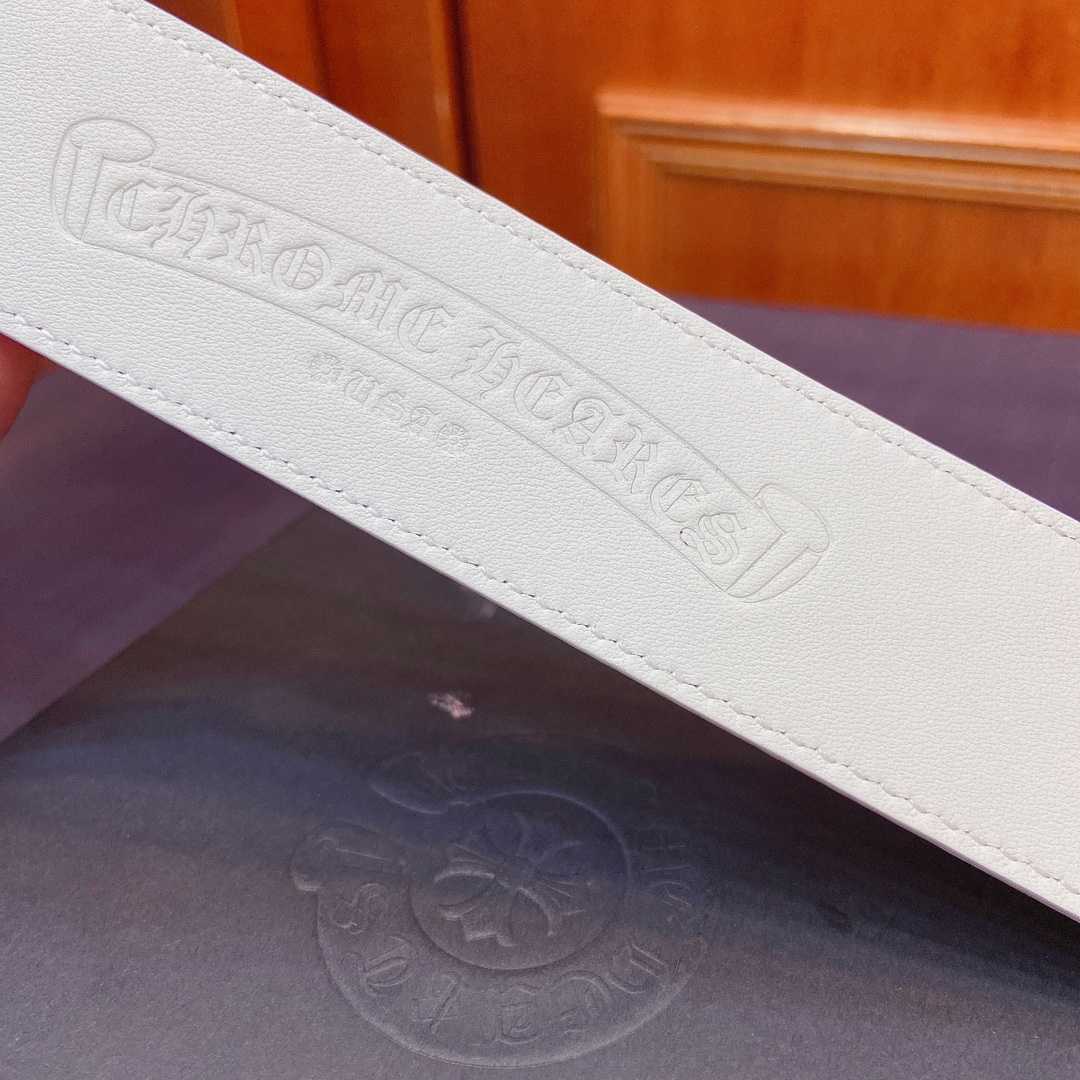 Chrome Hearts Leather Belt   - EUR FASHION