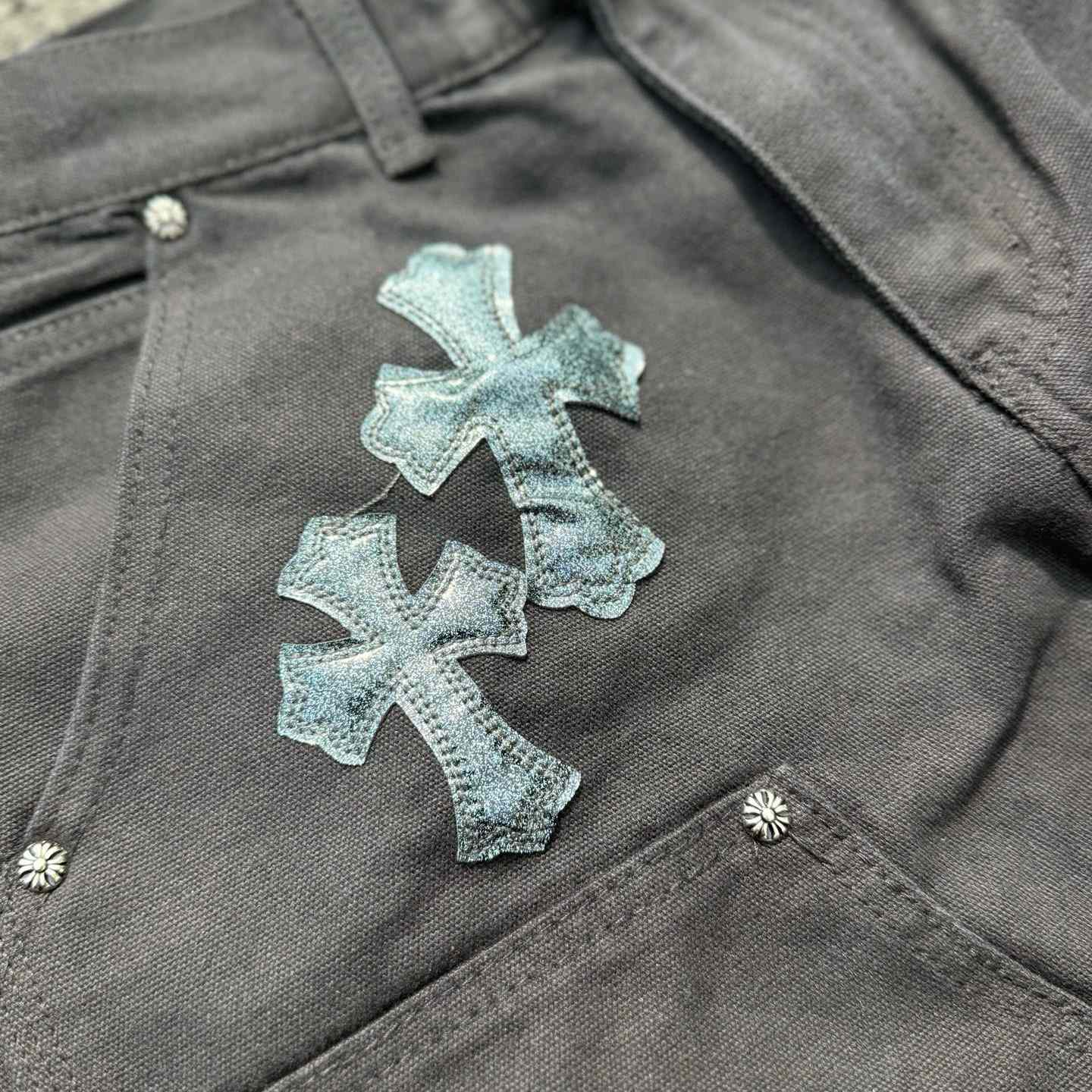 Chrome Hearts Jeans - EUR FASHION