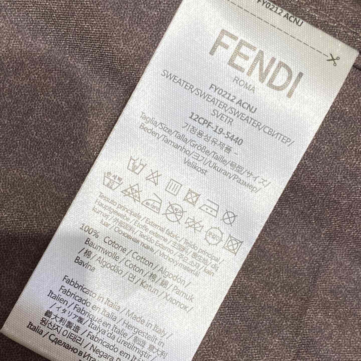 Fendi Brown Silk Short - EUR FASHION