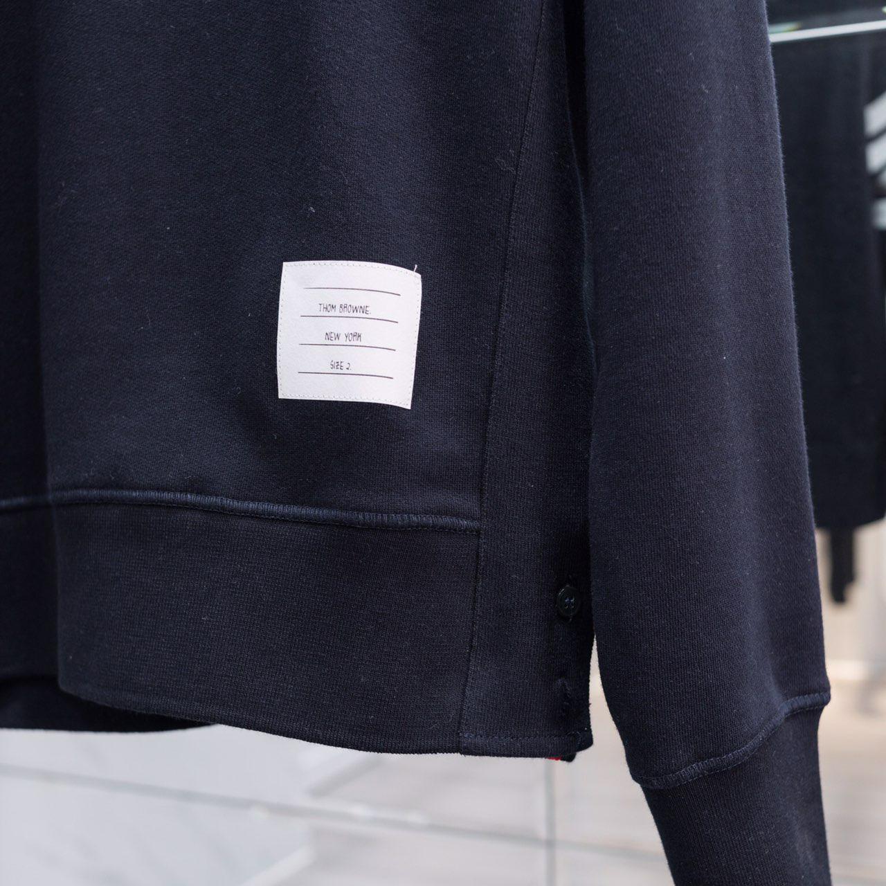 Thom Browne Stripe Sleeve Sweatshirt   TB22 - EUR FASHION