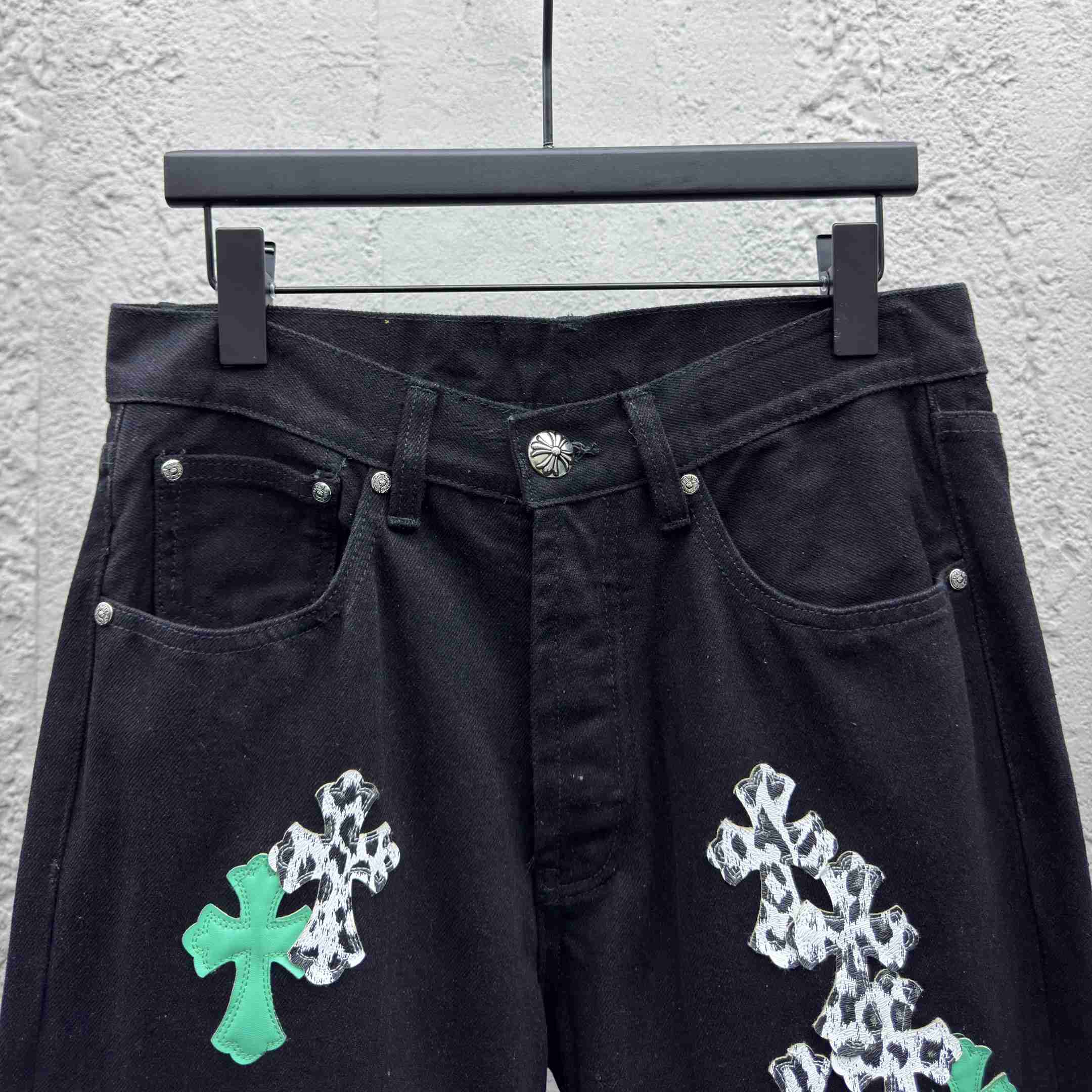 Chrome Hearts Jeans - EUR FASHION